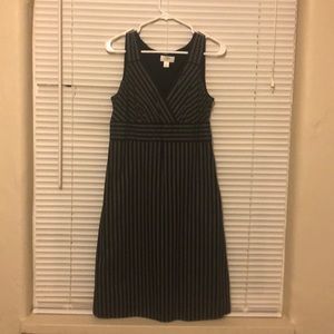 Black and white dotted dress